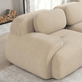 Générique Canapé Modulable avec Dossier, Canapé d'angle en L U Canapé sans Structure Velours,Canapé-Lit 1 2 3 4 Places avec Pouf,Canapé Relaxant pour Salon, Livré Monté,Vert,2 Sitze