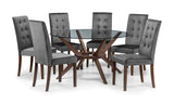 Julian Bowen Grande Table à Manger Chelsea, Noyer, 140 cm
