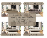LIKMA Canapé 3 Places Mara 209 cm avec Fonction Lit et Coffre de Rangement, Canapé-Lit en Velours Vert Bouteille Fresh 13, Sofa Convertible Moderne, Couchage d'Appoint, Banquette