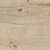 B&D home Table de Salle à Manger Anna, Extensible 120-160 x80 cm 4-6 Personnes Table de Cuisine en Bois avec piétement traîneau Noir pour Cuisine, Aspect chêne sables, 11202-US-EISA-P