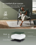 VASAGLE EKHO Collection - Fauteuil de Salon, Fauteuil d’Appoint avec Accoudoirs, Cadre Métallique, PU avec Coutures, Moderne Mi-siècle, pour Chambre, Salle de Lecture, Séjour, Vert Forêt LAC014C01