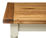 Biscottini Table à Manger Extensible 160x80x90 cm Made in Italy - Table Salle à Manger Extensible en Bois Massif - Table Bois Salle a Manger