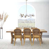 Biscottini L42,5XPR50,5XH89,5 International Art Trading Thonet 87 x 50 x 42 cm frêne, Salle à Manger Bois Finition Naturelle, Chaise Cuisine (L7509), Beige, 87x50 x 42 m