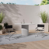 AKTIVE Director Folding Chair 56 x 45 x 81 cm, Noir