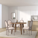 vidaXL 6X Chaise de Salle à Manger Lin Chaises de Cuisine Chaises à Manger