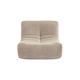 sweeek - Fauteuil chauffeuse Enfant Bouclette texturée 1 Place Beige - Sokol Kids