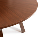 Julian Bowen Table ronde Huxley, noyer