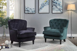 Fauteuil Leo de la Collection Atlantic Home, Vert forêt