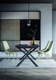 Homemania Chaise NA Nero, Lava
