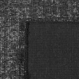 Carpettex Tapis en Coton Chenille Gris 240x340 cm Lavable, Style Boho, Poils Courts Vintage Kelim, Antidérapant et Doux, Mélange Monochrome, pour Salon, Chambre, Bureau & Cuisine