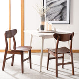 Safavieh Ensemble de 2 Chaises de Salle à Manger en Bois, Marron, 44 x 53 x 84