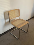 Generico Chaise en paille de Vienne et hêtre naturel laqué noir (Natural Beech)