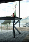 Homemania Chaise NA Nero, Lava