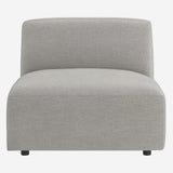 Habitat - Chauffeuse en Tissu - Gris Perle Cremi
