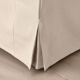 IKEA EKTORP Hallarp Canapé 3 places avec méridienne Beige
