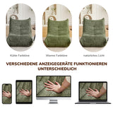 Yihomfy Fauteuil Togo,Fauteuil Pouf Salon Moderne,Poufs Géants pour Adultes,Canapé Poufs avec Mémoire de Forme, Canapé Relax pour Salon,Chambre,1 Place Gros Bean Bag ou Coussin de Sol (B-Vert)