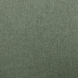 Set de 2 Chaises de Repas Rembourrées avec Accoudoirs Design Rétro en Tissu Polyster Vert Foncé Mason