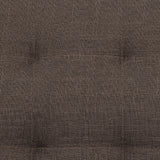 Canapé Angle à Gauche Convertible Tissu Marron Foncé Moderne Classique Aberdeen