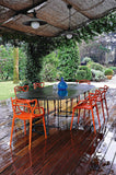Kartell Masters, Chaise, Orange Rouille, Lot de 2