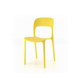 MOBILI FIVER, Chaise Amanda, Lot de 4, Jaune