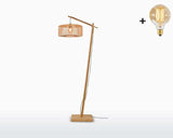 Lampadaire (base naturelle) - BROMO - Bambou - Good&Mojo