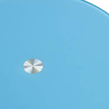 Albatros Table en Verre Sunset, Bleu, Table d'appoint Ronde, Hauteur 50cm, Table de Cocktail/Table Basse