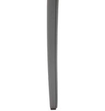 PEGANE Tabouret de Bar en Similicuir Gris - 49 x 53 x 115 cm - Usage Professionnel