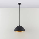 Lindby Suspension 'Leya' à intensité variable (Moderne) en Noir en Métal e. a. pour Salon & Salle à manger (1 lampe,à E27) | Suspension Luminaire, Lampe Plafond, Luminaire Plafonnier, Lampe Suspendue