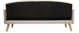 Miliboo Canapé Convertible scandinave 3 Places Gris Arya