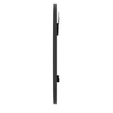 Umbra Hub Miroir Mural Rond Avec Cadre En Caoutchouc Pour Salon, Salle De Bain, Chambre, Entrée et Bien Plus Encore, Noir, 61cm 1008243-040
