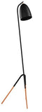 EGLO 49945 Lampe sur Pied, Acier, 60 W, Schwarz, Kupfer