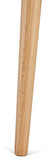 Furnhouse Ibbe Design Opus Ronde Table Basse de Salon Style Moderne Skandinave Table de Salon Gris, MDF et Bois Pieds en Bois de Hêtre Massif, 90x90x45 cm