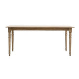 Made In Meubles Table à Manger en Bois de manguier Louis - Table & Table Basse - Table à Manger 90 x 180 x 76 cm