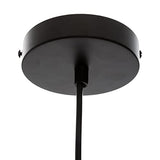 Atmosphera - Suspension en métal Filaire Noir D34 cm Galt