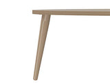 Marque Amazon - Movian - Table basse ovale Adour Modern, 55 x 110 x 39, Effet Chêne