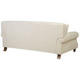 Beliani - Canapé 3 Places - Eike - Velours, Beige