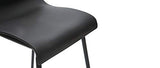Miliboo Tabourets de Bar Design Noir 76 cm (Lot de 2) ONA