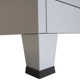 vidaXL Armoire à Casiers avec 3 Compartiments Rangement Acier 90x45x180 cm Gris