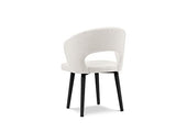 Set De 2 Chaises Boucle, Elpis, 1 Place, Beige, 55x56x80