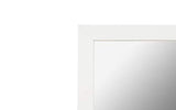 BD ART Miroir sur Pied Rectangulaire, Couleur Blanc 36 x 156 cm