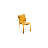 Oviala Palavas - Chaise en métal Jaune