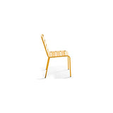 Oviala Palavas - Chaise en métal Jaune