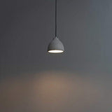 KOSILUM - Suspension béton ciment gris - Exo - Lumière Blanc Chaud Eclairage Salon Chambre Cuisine Couloir - 1 x 60W - - E27 - IP20