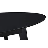 Miliboo Table à Manger Extensible Noire L160-200 cm MARIK