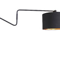 Applique murale arc-en-ciel noir salon studio Loft moderne en pierre 2131ZW