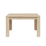Table de salle à manger à rallonge, table de salon ou de cuisine, finition en chêne canadien, modèle Kendra, dimensions : 140-190 cm (longueur) x 90 cm (largeur) x 78 cm (hauteur).