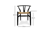 Ventemeublesonline Chaise WISHGREY