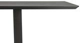 Générique Table à Diner Design JAKADI Black 70x150x75 cm