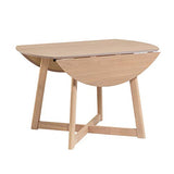 Kave Home - Table Extensible Maryse 70 (120) x 75 cm Finition en chêne
