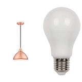 61039 Suspension à 1 lampe en cuivre brossé avec LED